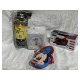 WALKING STICK, JENSON RADIO, MICKEY HAT, TIN