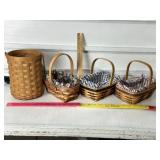 LONGABERGER WOVEN BASKETS