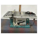 MAKITA MODEL 2708 TABLE SAW, TESTED