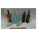 ANTIQUE BOTTLES,  BEECH-NUT, WHISKEY, SODA, LIQUOR