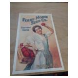 12"X20" FERRY MORSE SEED CO ADVERTISING