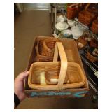 LOT OF 4  LONGABERGER BASKETS