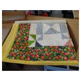 2022 SIGNED MACHINE MADE QUILT 82" X 82"