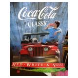 LOT OF COCA COLA POSTERS / RW