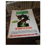 17" X 21" 1991 TMNT MOVIE POSTER