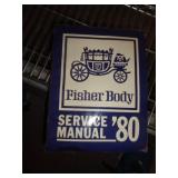 1980 FISHER BODY MANUAL