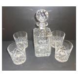 WESTBROOK GOLF TOURNAMENT CRYSTAL DECANTER SET