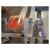 BINDER OF NASCAR ITEMS