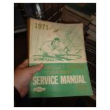 1971 CHEVY SERVICE MANUAL  TRUCKS