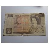 ENGLAND 10 POUNDS BANKNOTE