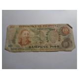 PHILIPPINES 10 PISO BANKNOTE