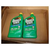 2 - QUARTS QUAKER STATE 10W30 OIL