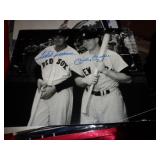 8"X10" NO COA - TED WILLIAMS & MICKEY MANTLE