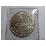 $1 CASINO TOKEN - 1988 FREMONT