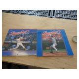 1990 & 91 BASEBALL CALENDARS