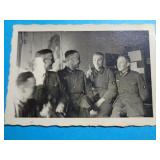 WWII GERMAN WAR PHOTO 2 1/2" X 3 1/4"