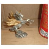 METAL UNICORN FIGURE