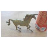 BRASS UNICORN FIGURE