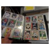 180 BASEBALL CARDS IN BINDER