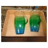 2 - PLASTIC PITCHERS