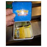 POKEMON TIN WITH CARDS