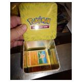 POKEMON TIN WITH CARDS