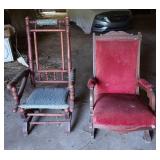 ANTIQUE ROCKING CHAIRS