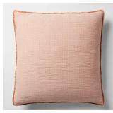 CHAMBRAY COTTON THROW PILLOW