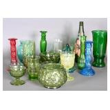 Colorful Vases, Glassware