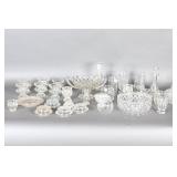 Glass Vases, Jars, Plates