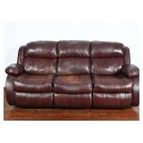 Leather Reclining Couch