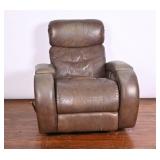 Reclining Chair w/ Cup Holder & Storage Spots