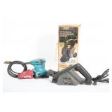 Craftsman 3 1/4 Power Planer, Makita Finish Sander