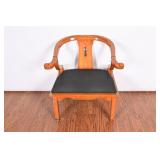 James Mont Style Horseshoe Armchair by Schnadig