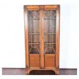 Vintage Wooden China Cabinet