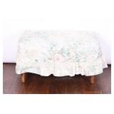 Vintage Upholstered Footstool