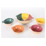 Multi Color Bowl Set