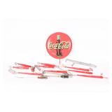 Vintage Coca-Cola Sign, BBQ Utensils