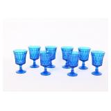 Blue Glass Goblets