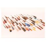 Vintage Screwdrivers - Assorted Brands & Sizes