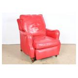 Basett Furniture Red Recliner