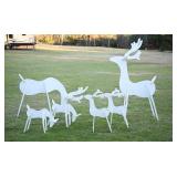 Handmade Plywood Reindeer Yard Decor