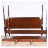 Vtg. Henredon King/ Cali King Bed Frame