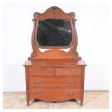 Vintage Dresser w/ Mirror