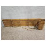 Vintage Wood Toboggan 4ft 7inch