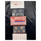 2002 Uncirculated Coin Set