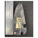 Tang Knife from Vanburen County, Arkansas from the