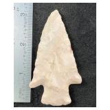 3 & 1/8" Hardin from Missouri  Indian Artifact Arr