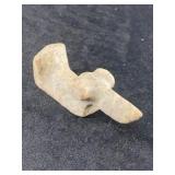 Popeyed Undrilled Birdstone from Illinois Indian A