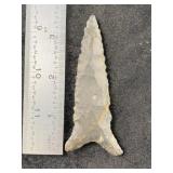 3 & 1/2" Pitkin Chert Dalton  Indian Artifact Arro